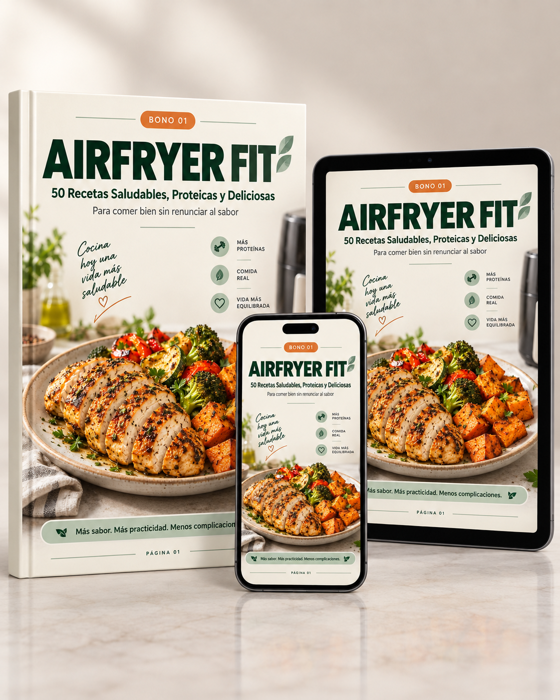 Portada de Bono 01: AIRFRYER FIT