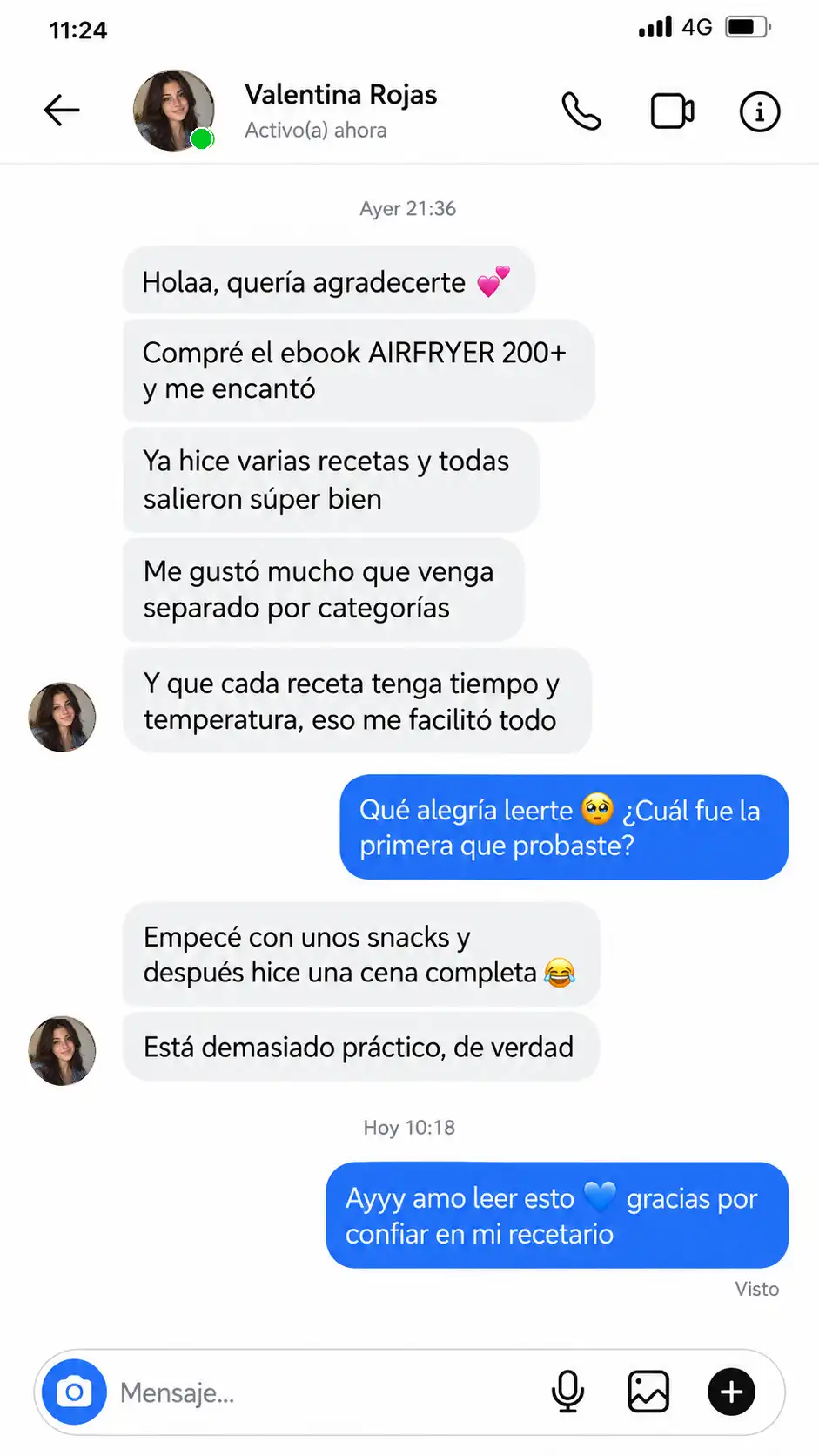Testimonio 1 de cliente