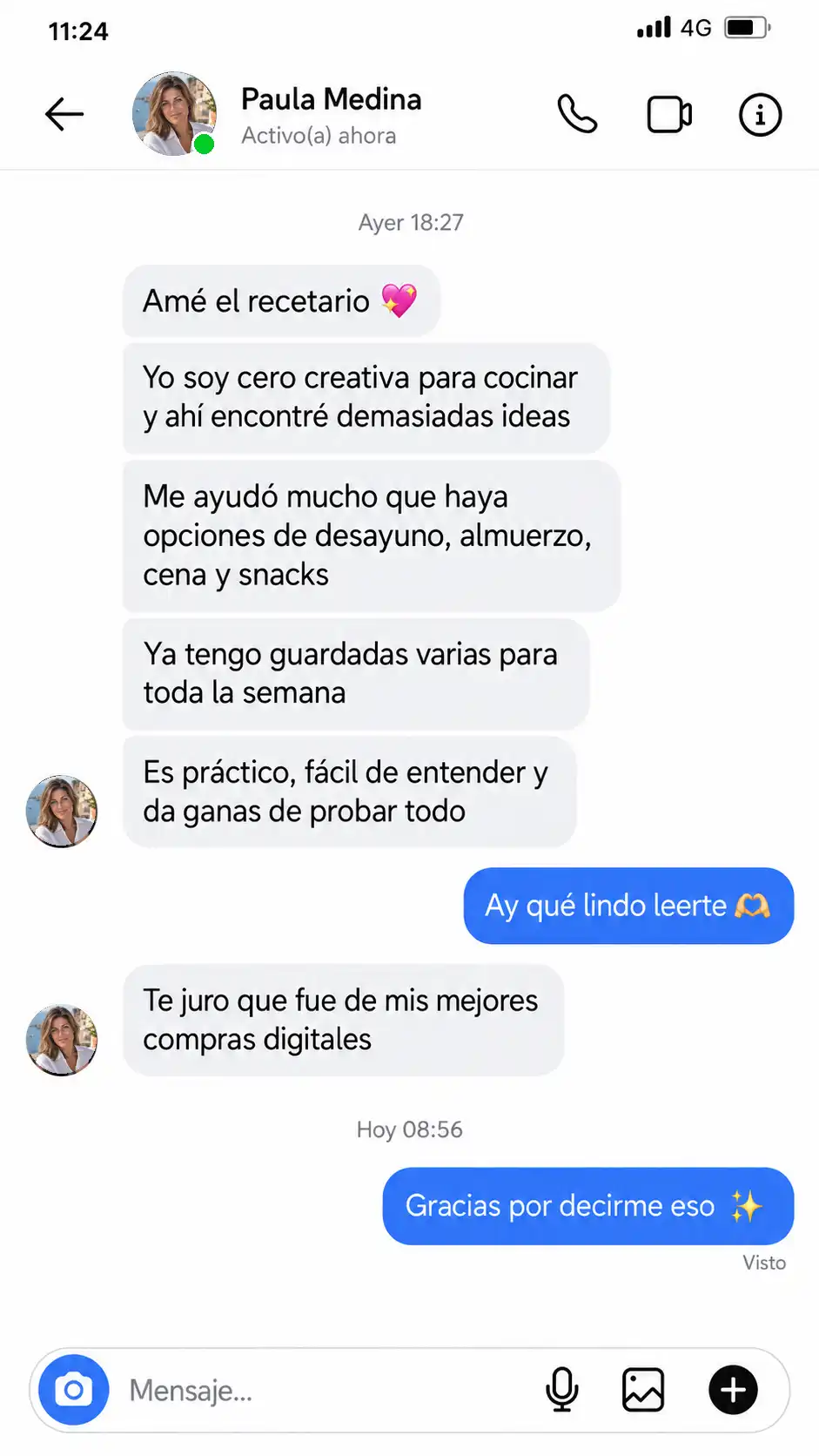 Testimonio 5 de cliente
