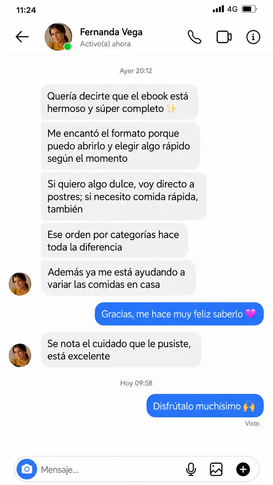 Testimonio 7 de cliente